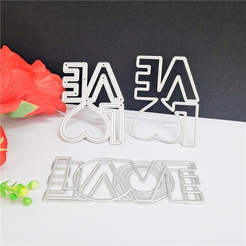Layred Love heart Shaker card Metal Cutting Die Stencils Embossing Paper Cards F - Picture 6 of 10