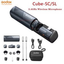 Godox Cube-SC/SL 2.4g Wireless Lavalier Microphone System for Smartphone iPhone