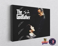 The God father Father And Son Corleone Family Canvas Wall Décor Home Art