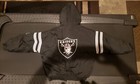 Oakland Raiders Jacket *vintage Pro Player raiders reversible Hooded Youth 10/12 — photo 1