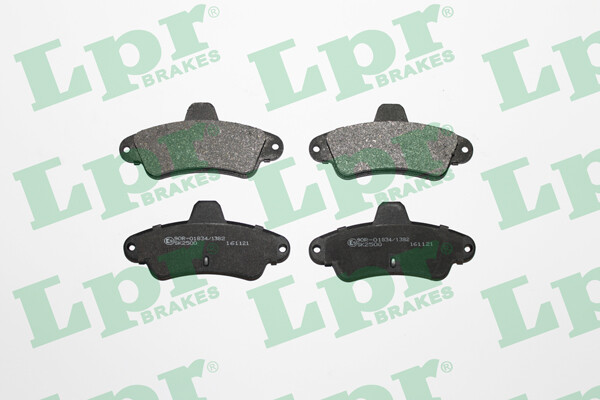 05P870 LPR Brake Pad Set, disc brake for FORD