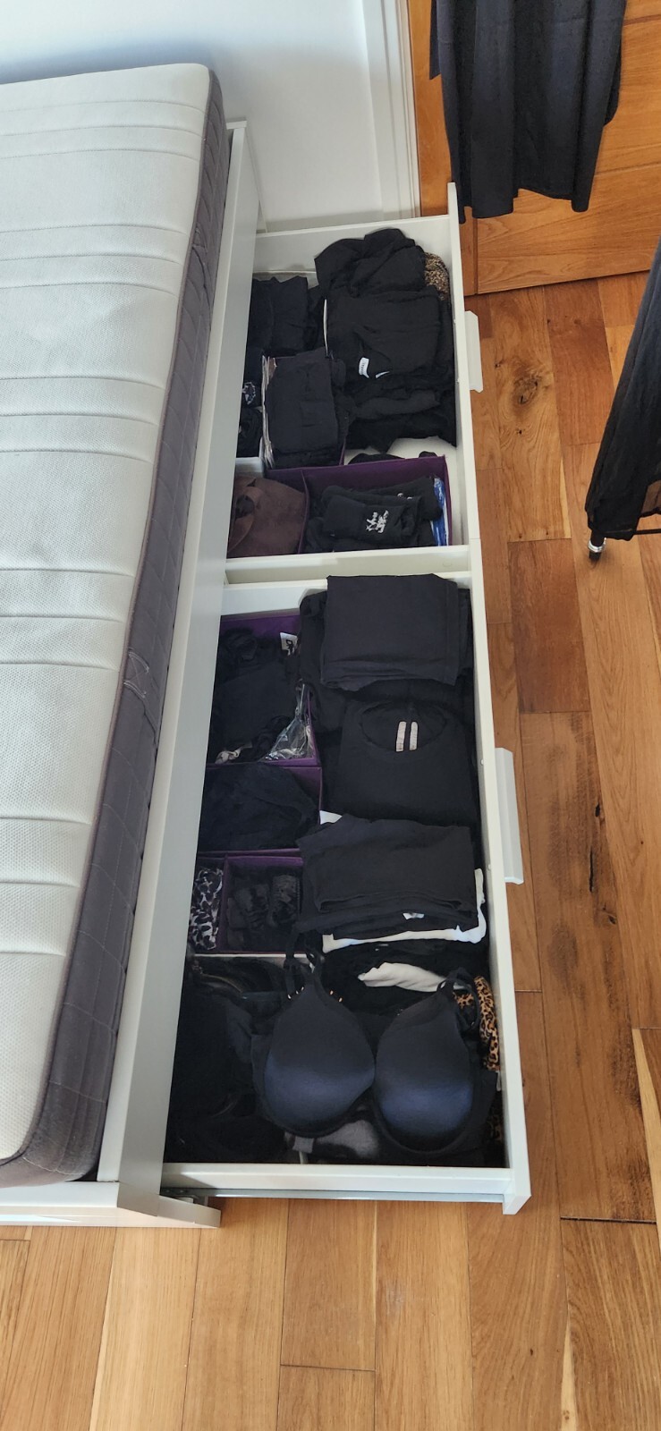 Ikea BRIMNES BED + slats + Matress eBay