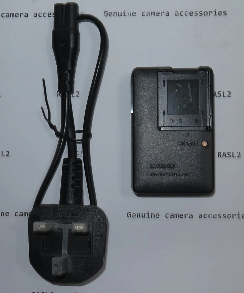 Genuine Casio Charger for NP-80 NP-82 Exilim EX-H5 H15 JE10 N1 Z330 Z35 S9 S8 Z2 - Image 3 of 4