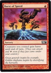 Burst of Speed - Magic 2010 (M10) #129 Common