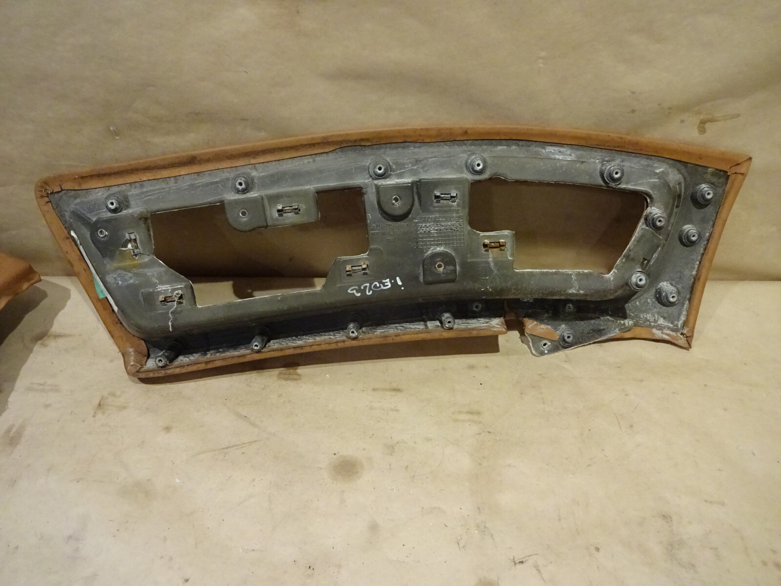Ferrari California - RH Door Panel Outer Insert-Cuoio Brown - P/N 80612800