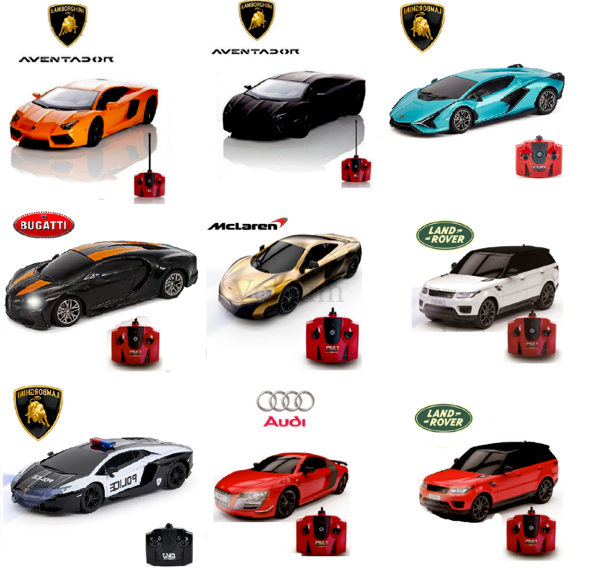 Official Replica Lamborghini McLaren CMJ Remote Control Car Toy