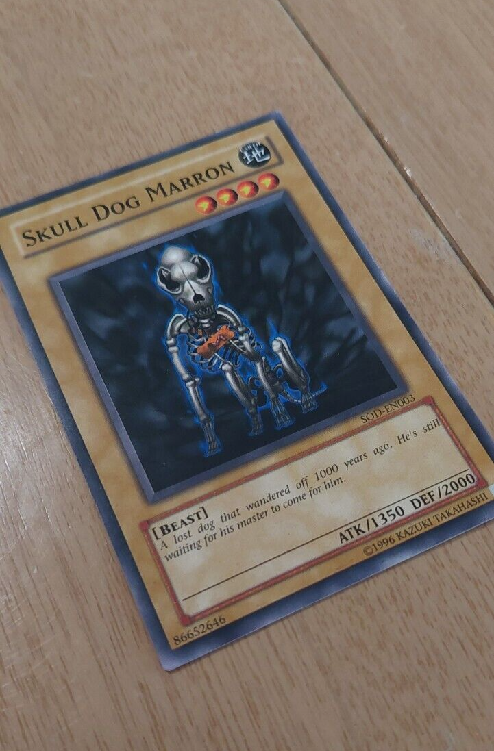 Skull Dog Marron SOD-EN003 YuGiOh card (LP) | eBay