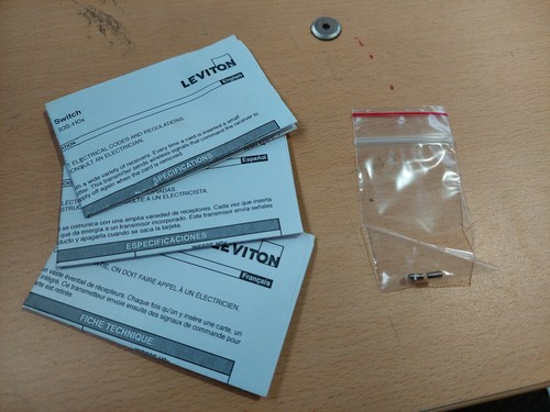 Leviton WSS0S-H0W Hotel Key Card Switch - Picture 2 of 4