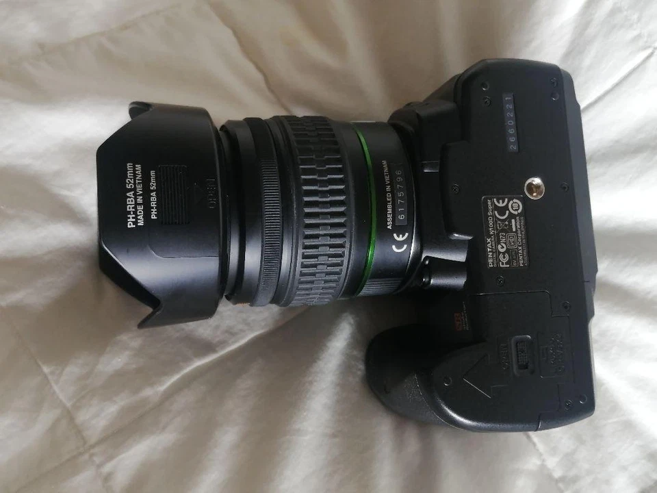 Juego de lentes super zoom digital PENTAX SLR K100-D en buen estado Foto 2 de 4