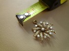 RARE! Victorian Old Mine Cut Diamond Pin/Pendant 1.72cts Set in 14K Solid Gold — photo 3