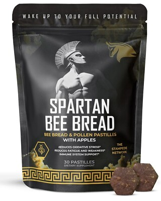 #ad Spartan Bee Bread Chewable Natural Multivitamin High Absorption amp; Organic $49.90