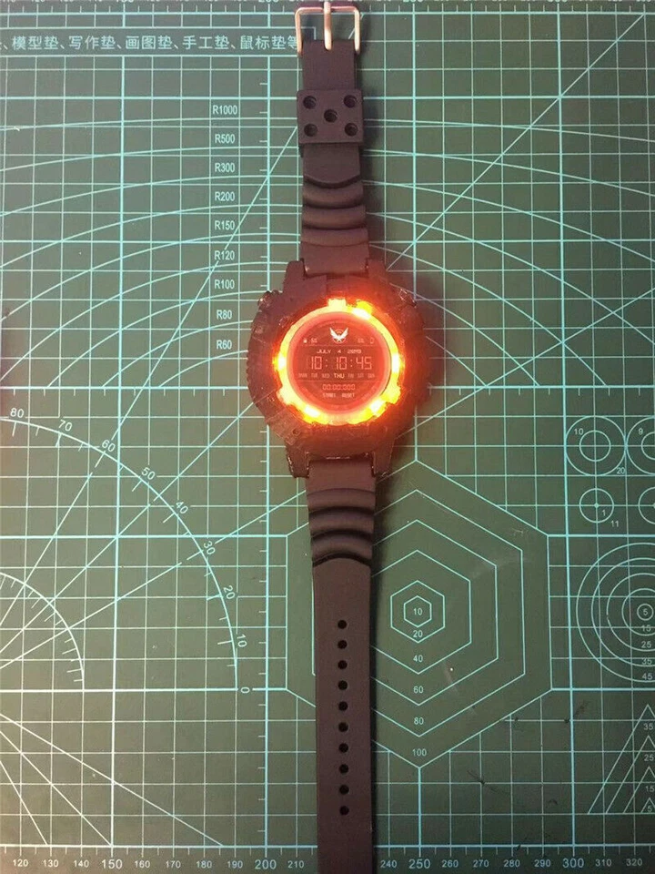 Tom Clancy's The Division relógio engrenagem brilho um clique motim coleção cosplay - Imagem 3 de 4