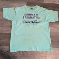Vtg Corvette Specialties Minneapolis St Paul Screen Stars Best USA Mens XL Shirt