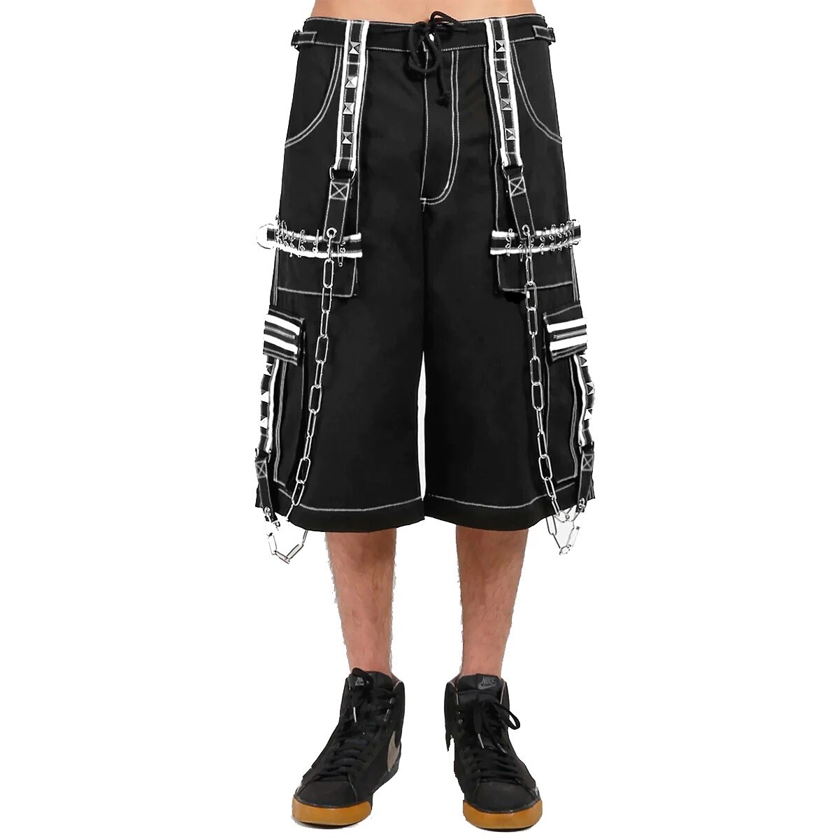 Gothic Jeans Apocalyptic Punk Emo Pants/USA Crazy Piper Goth Cyber