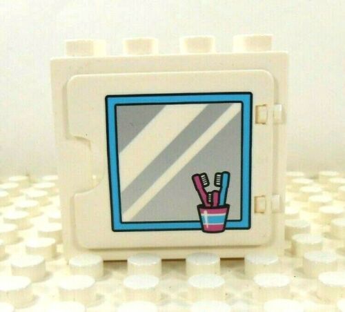 Lego Duplo Przedmiot Szafka lekarska/lustro (okno) - Zdjęcie 1 z 3