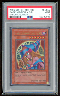 2005 DARK MAGICIAN GIRL SPECIAL EDITION RDS PSA 9 MINT #ENSE2