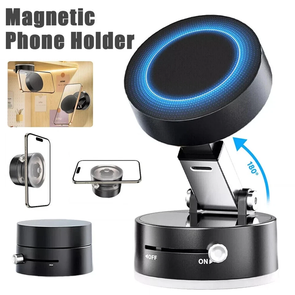 360 Grados Soporte Magnetico De Celular Para Carro Vacio De Doble Cara tiktok - Image 2 of 4