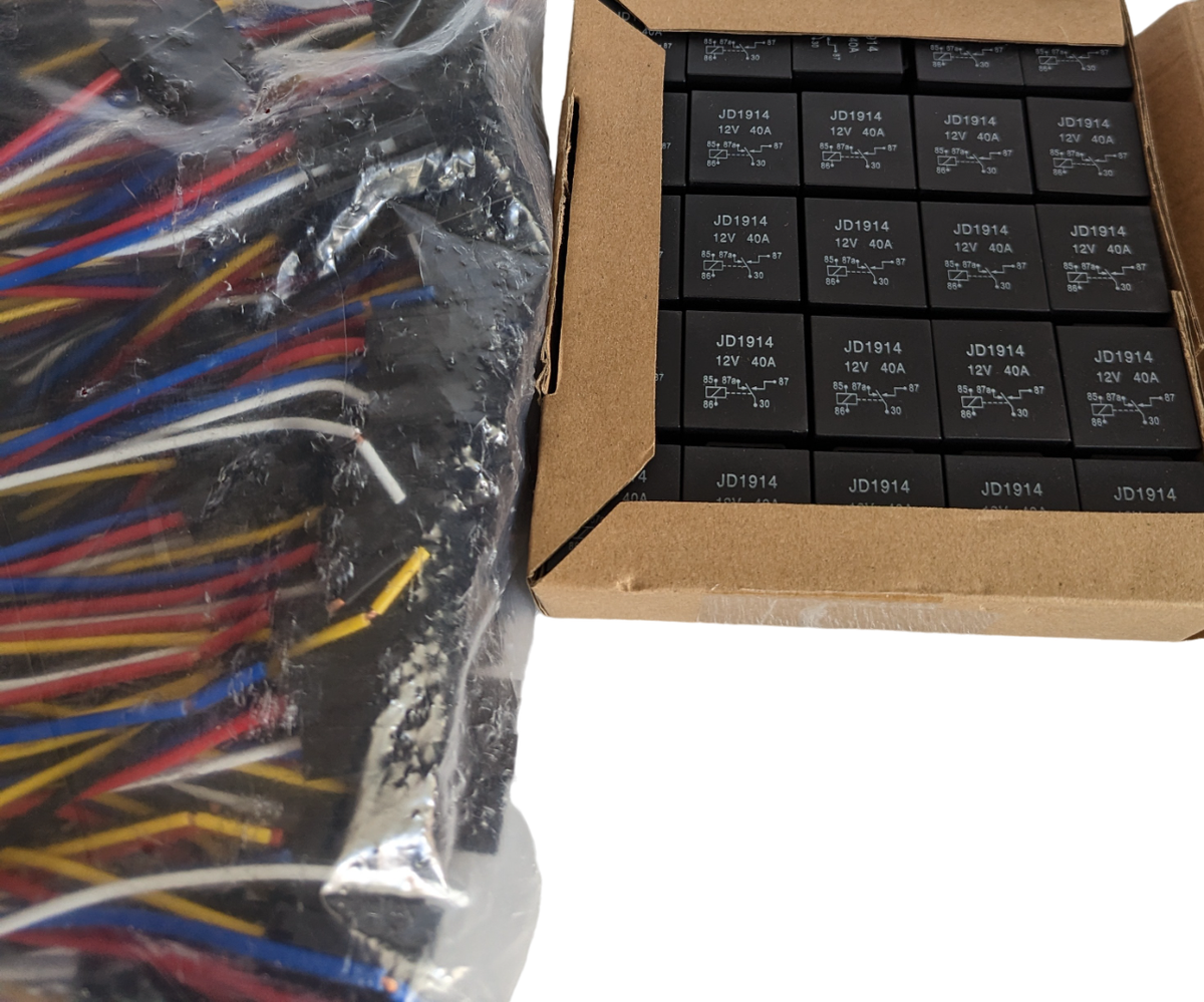 True MODS 5 Pack 5-Pin 12V Bosch Style Waterproof Relay Kit [Harness Socket] [12 AWG Hot Wires] [SPDT] [30/40 Amp] 12 Volt Automotive Marine Relays For Boats Auto Fan Cars In | Whizz Starter - Foto 7