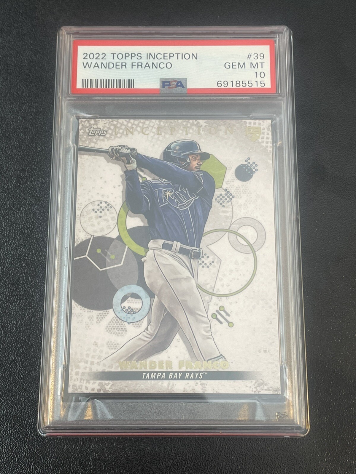2022 Topps Inception #39 Wander Franco Rookie PSA 10 J