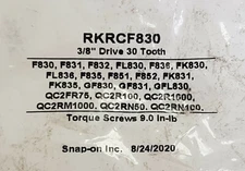 NEW Snap-On ™ Tools 3/8" Drive Ratchet Repair Kit RKRCF830 - FREE shipping F830