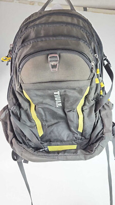 Thule Backpack Black With Green Trim