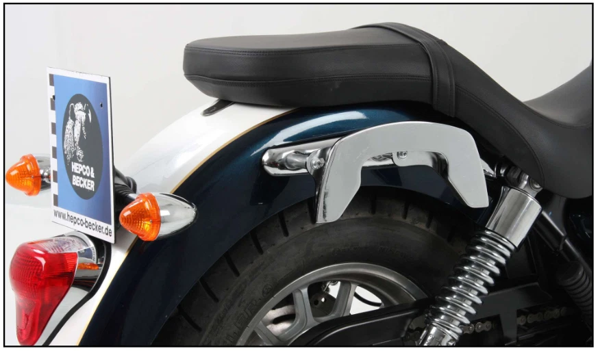 Коляска Triumph Bonneville Amerika/Speedmaster C-Bow - хромированная H&B (2005-17) - Изображение 2 из 4