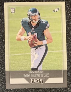 Carson Wentz 2016 Panini Playoff Rookie Card RC #202  INDIANAPOLIS COLTS