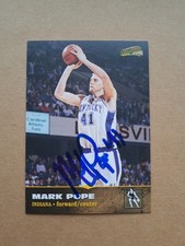 Mark Pope Signed Rookie Card Kentucky Wildcats Scoreboard. rookie card picture