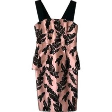 Marc Jacobs Pink Embroidered Sleeveless Midi Dress, US4 SRP: $450