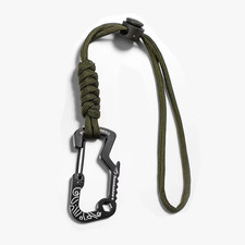 Multifunctional Tactical Hook Carabiner with Paracord Keychain Anti-Loss Rope fo