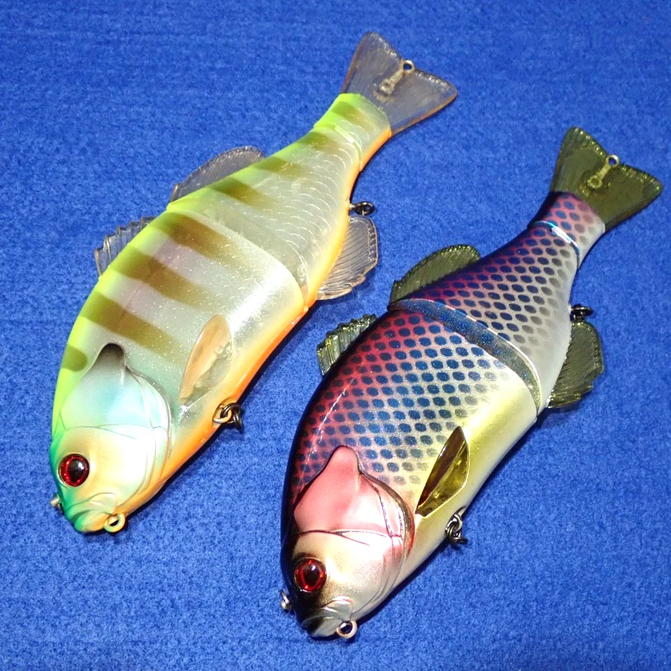 JACKALL Big Bass Ceit Joint minnow GANTAREL 160 con Ganchos de Pluma Originales JDM Foto 3 de 4