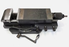 Hydraulik Schraubstock Röhm 110mm mit Drehplatte Deckel Fräsm. (gebraucht)