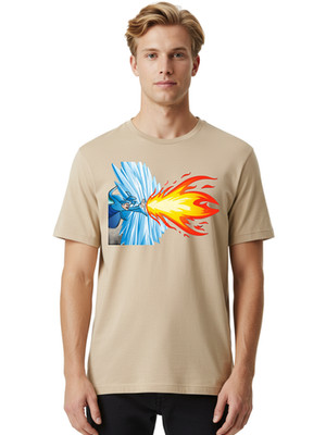 Iceman Mens Graphic Tee, 100% Cotton, Casual Summer Wear