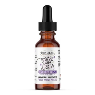 Hunde Wilde Karde Pur - Karde Wurzelextrakt 20ml