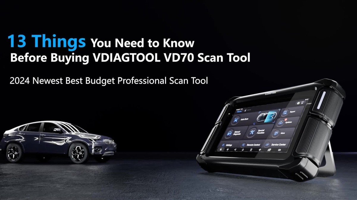 🔥2026 VDIAGTOOL VD70 Car Bidirectional Diagnostic Full System