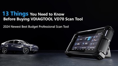 2026 VDIAGTOOL VD70 All System Auto Diagnostic Scanner