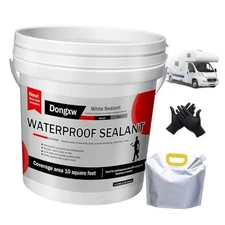 RV Silicone Sealants,RV Roof Sealant, Self-Leveling Lap Sealant and 1/4 Gallon