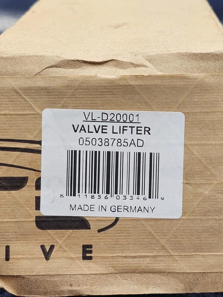 Encore VL-D20001 Valve Lifter Fits 2011-2013 Jeep Grand Cherokee Laredo 2WD 4WD - Image 2 of 4