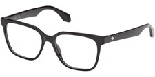 Adidas Originals Shiny Black Square Eyeglass Frames - OR5088 001 53
