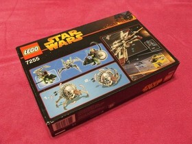 New Lego 7255 Star Wars General Grievous Chase Box Has Crease Damage Sealed Box