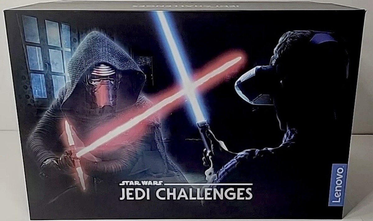 Star Wars Jedi Challenges AR Headset With Lightsaber