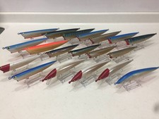 Tackle House K-TEN Wood Rattle Popper Minnow Near Completion 19-piece Set with