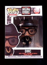 DMC Funko Pop! 200 Run DMC 4Ever Rev Jam Master Jay in NEW Protector
