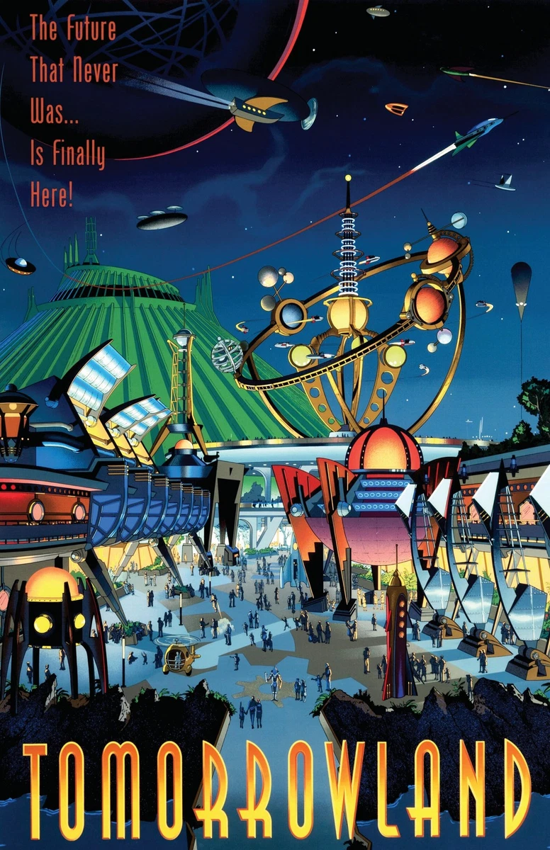 tomorrowland poster products for sale | eBay