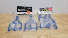 Dynamite/TOP BLUE ANODIZED UPPER AND LOWER ARMS FOR T-MAXX/E-MAXX