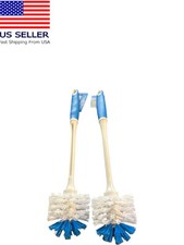 Scrub Buddies Toilet Brush 11" 2 Piece Set new