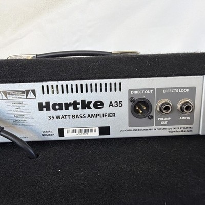 Hartke A35 Bass Amplifier Used. Tested and works great | eBay