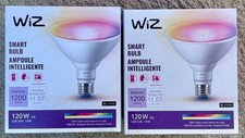 LOT OF 2 - BRAND NEW - WiZ PAR38 120W Eq./1200 Lumens Smart LED Wi-Fi Color Bulb
