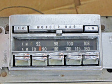 1969 Oldsmobile 88 Amfm Wonder Bar Radio 93bfw2 7307313 Delco Untested