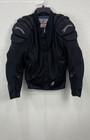 Joe Rocket Black Solid Rocket Racing Superbike Sport Motorcycle Jacket